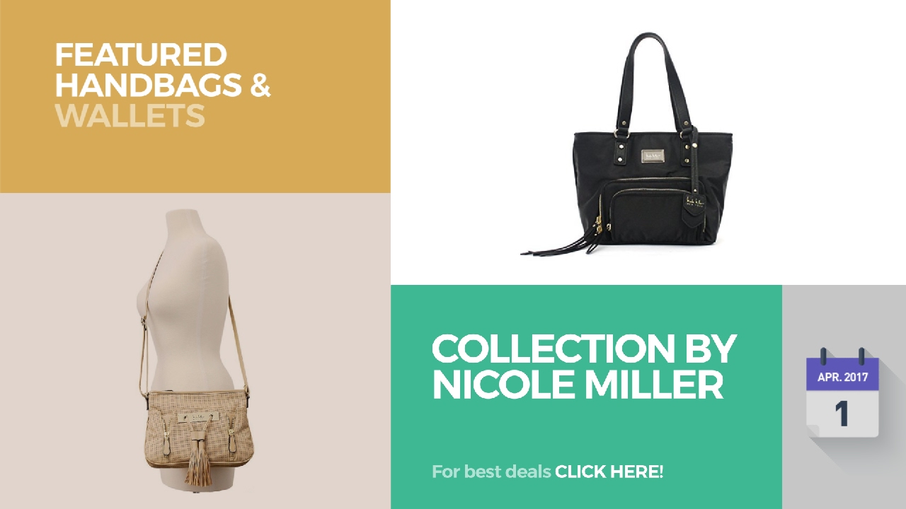 Collection By Nicole Miller Featured Handbags & Wallets