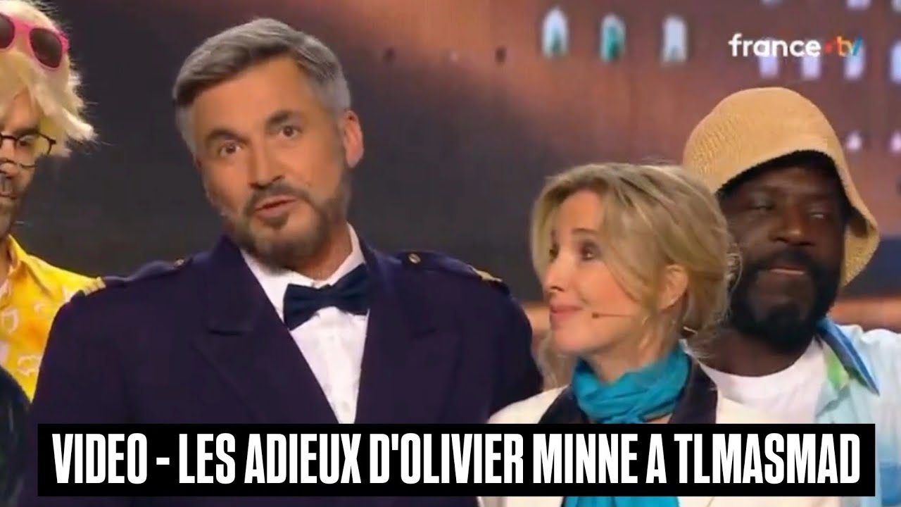 LES ADIEUX D'OLIVIER MINNE A TOUT LE MONDE A SON MOT A DIRE AVEC SIDONIE BONNEC 