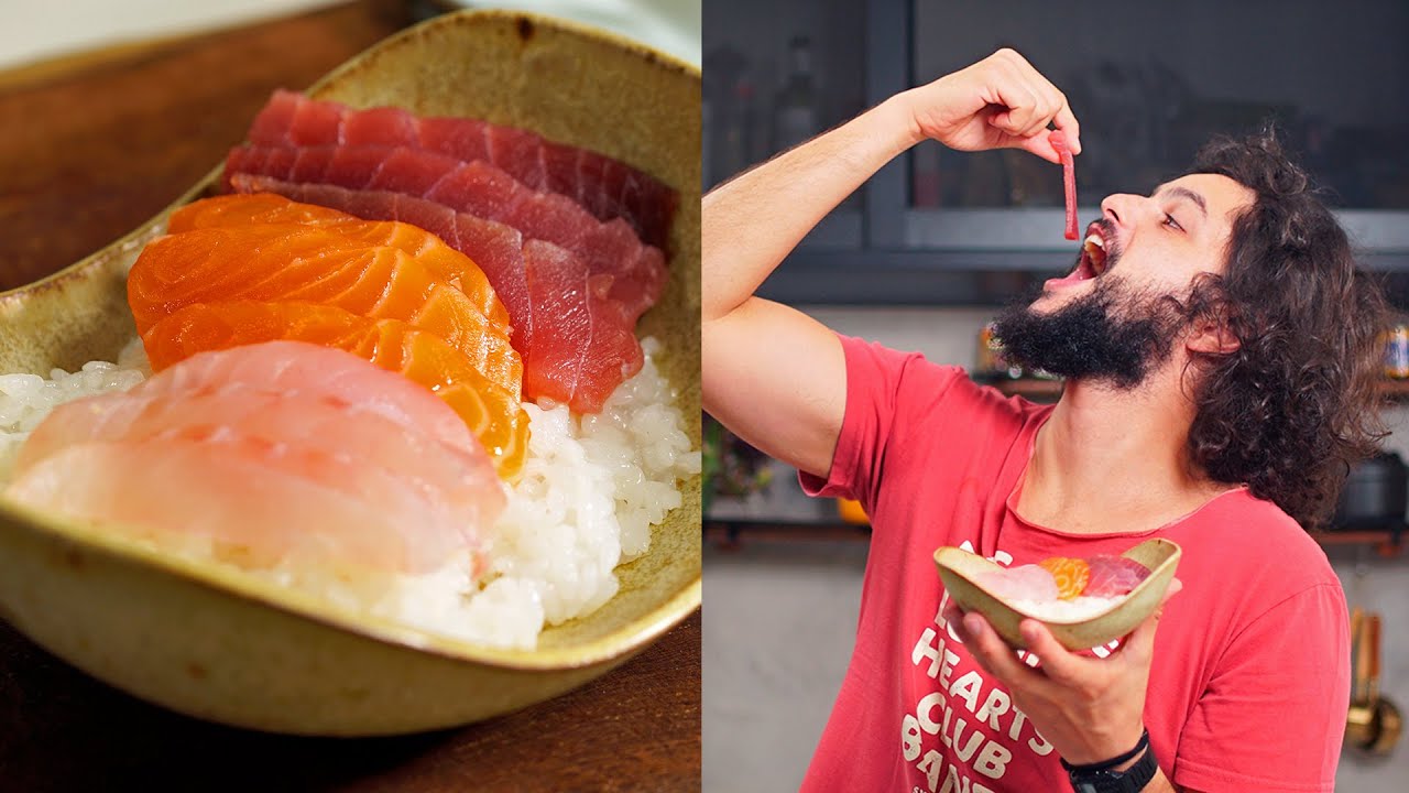 COMO FAZER ARROZ DE SUSHI ou SHARI | 3 Tipos de Sushi