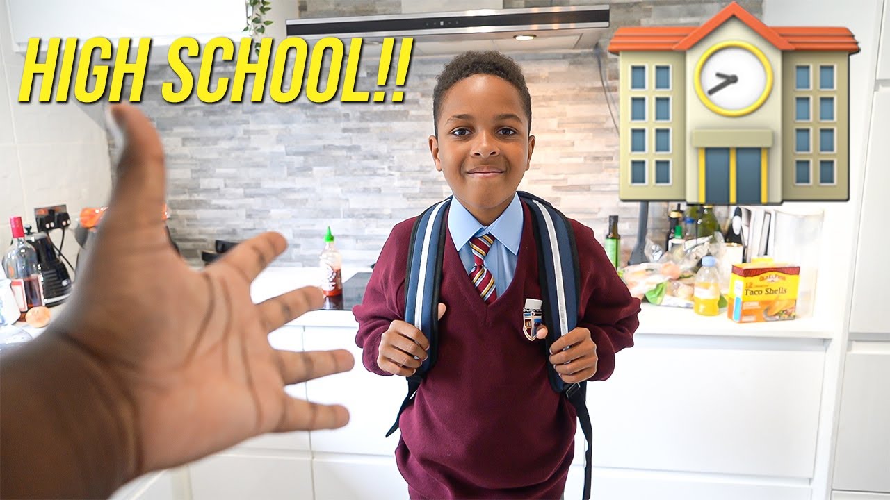 I'M OFF TO HIGH SCHOOL! (Super Excited)