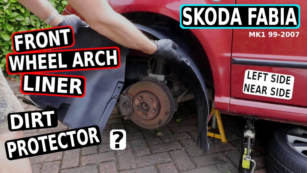 SKODA FABIA front Wheel Arch Liner (Mk1 99-07)