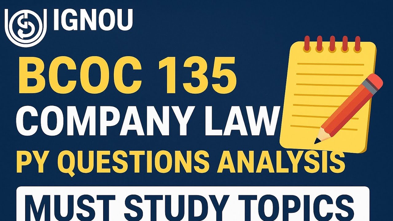 Bcoc 135 important questions malayalam IGNOU university