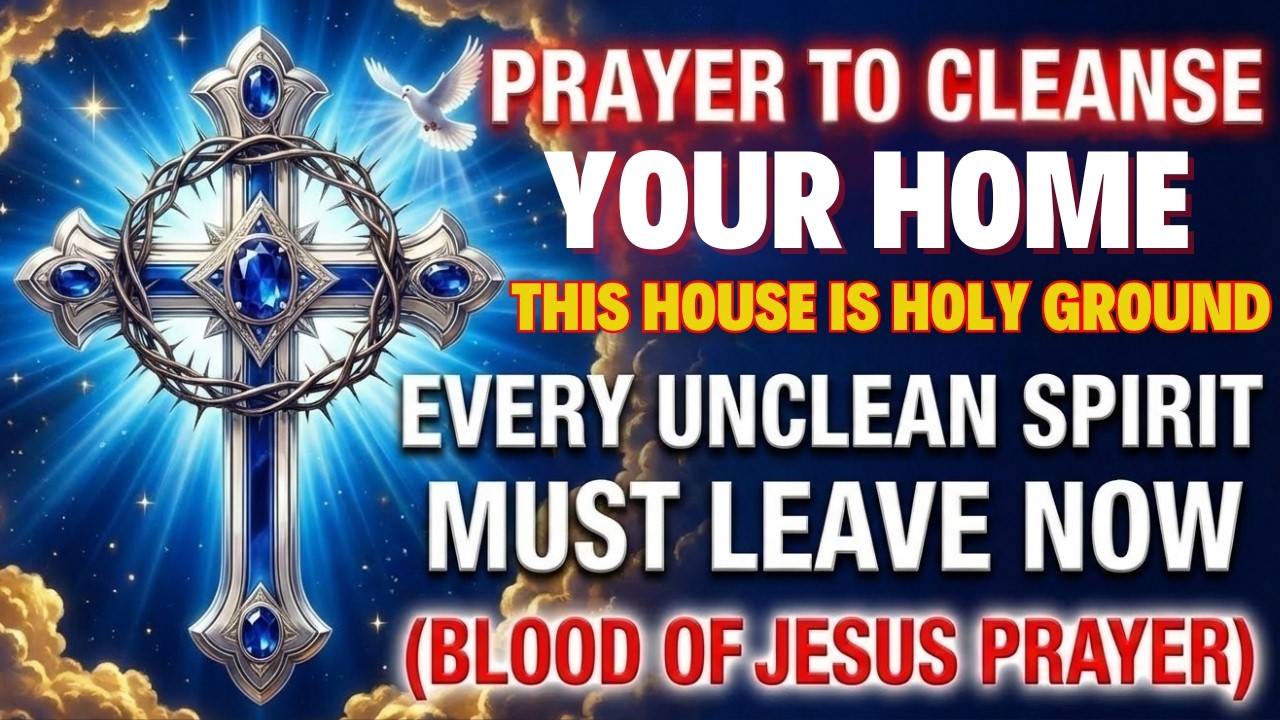 Prayer To Cleanse Your Home  This House Is Holy Ground – Every Unclean Spirit Must Leave Now