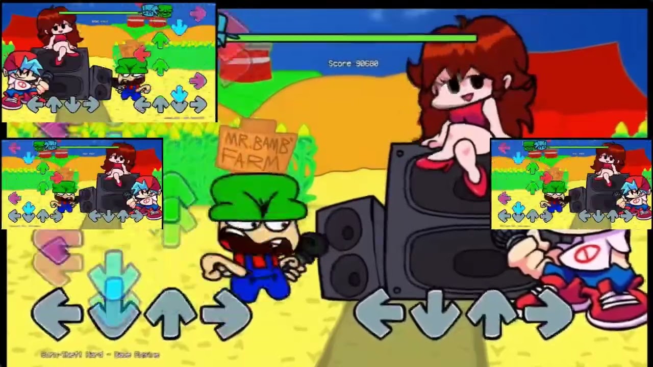 (RQ) FNF vs. Dave and Bambi 1.0 has a Sparta Gamma Remix