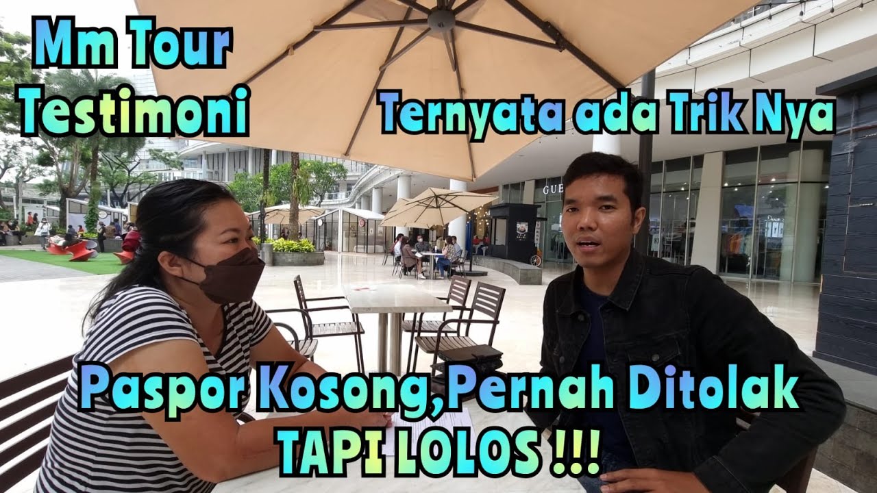 TESTIMONI PASPOR KOSONG LOLOS VISA AMERIKA !!!