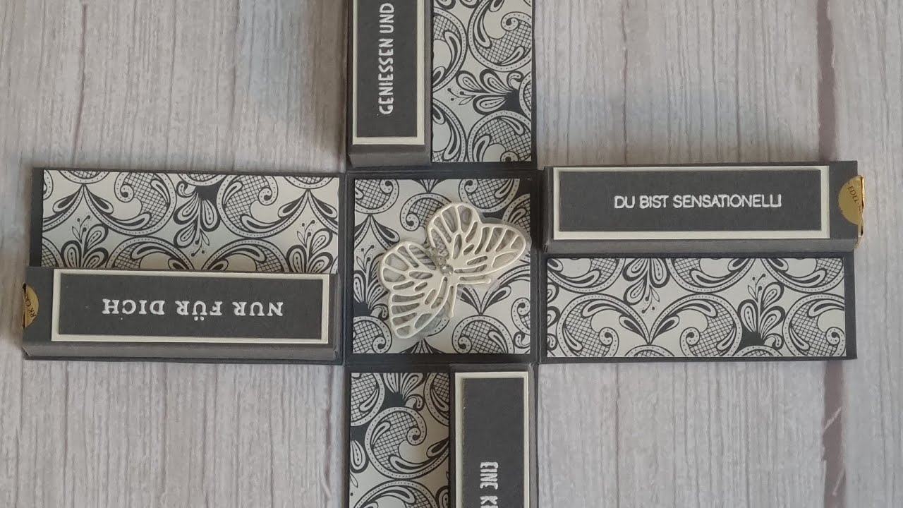 Tutorial Mini Explosionsbox für Merci mit Stampin´Up! Produkten
