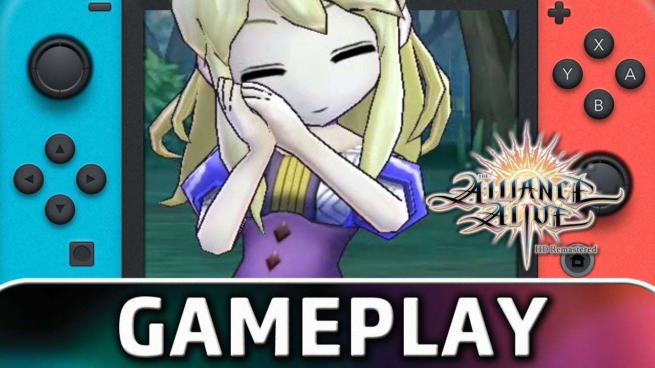 The Alliance Alive HD Remastered | First 20 Minutes on Switch