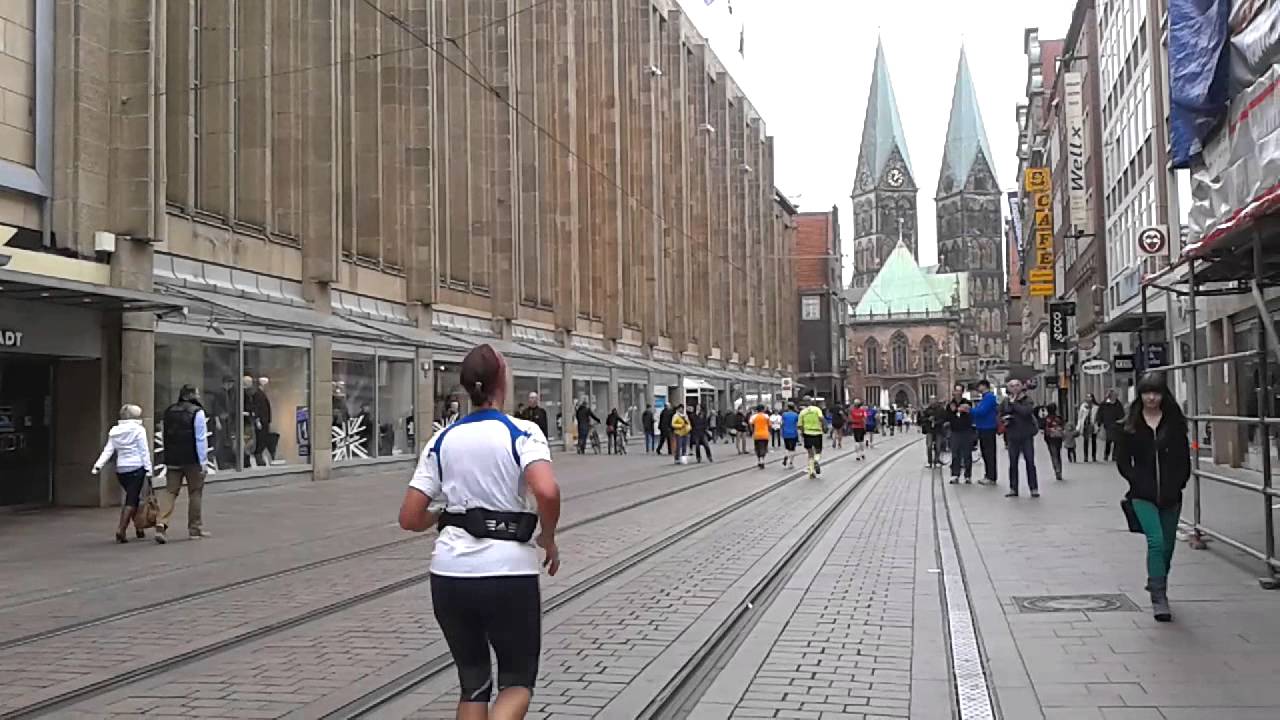 20131006 Bremen Marathon bijna finish