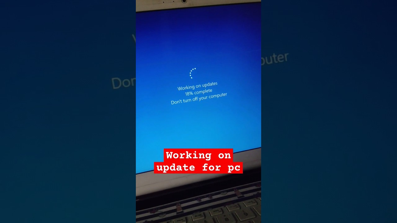 working on updates problem...💯🔥 #shorts #pc