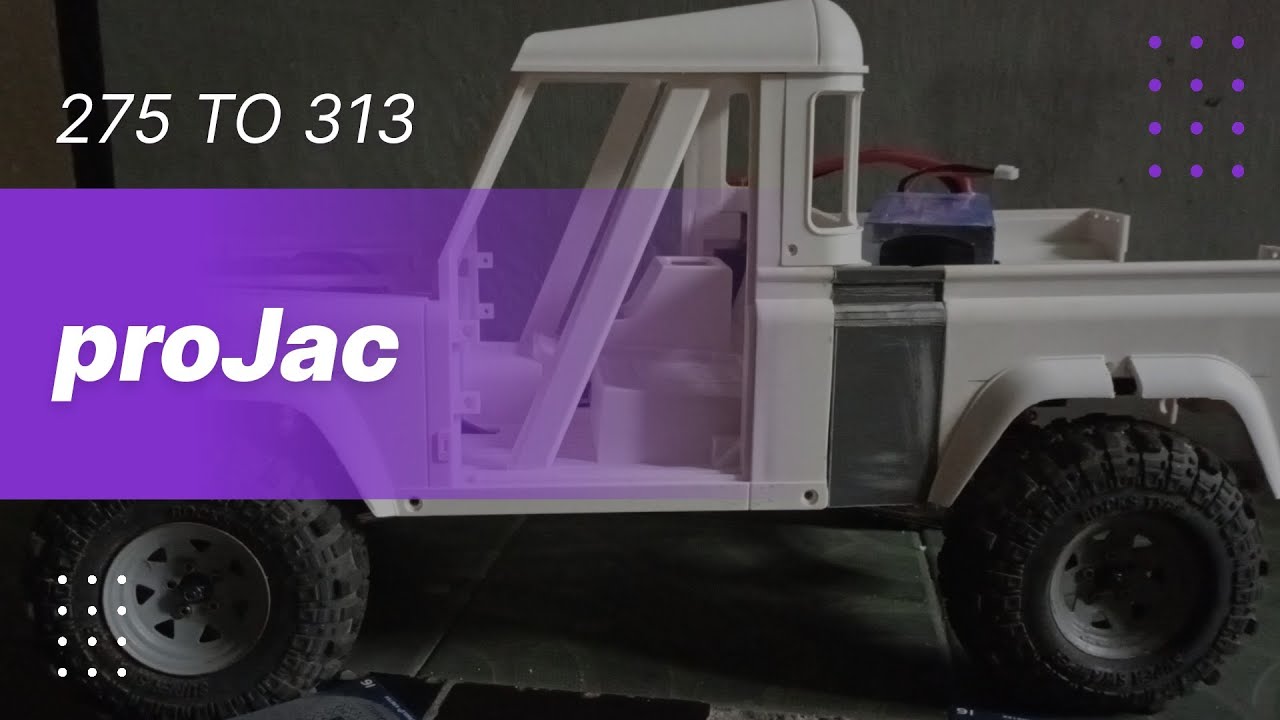 RGT RC CRAWLER | Custom Rc WB 275 to 313 | Defender