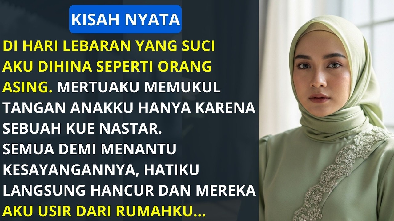 SAKIT HATI! DIJADIKAN BABU SAAT LEBARAN, AKU BALAS MERTUA DENGAN CARA TAK TERDUGA!
