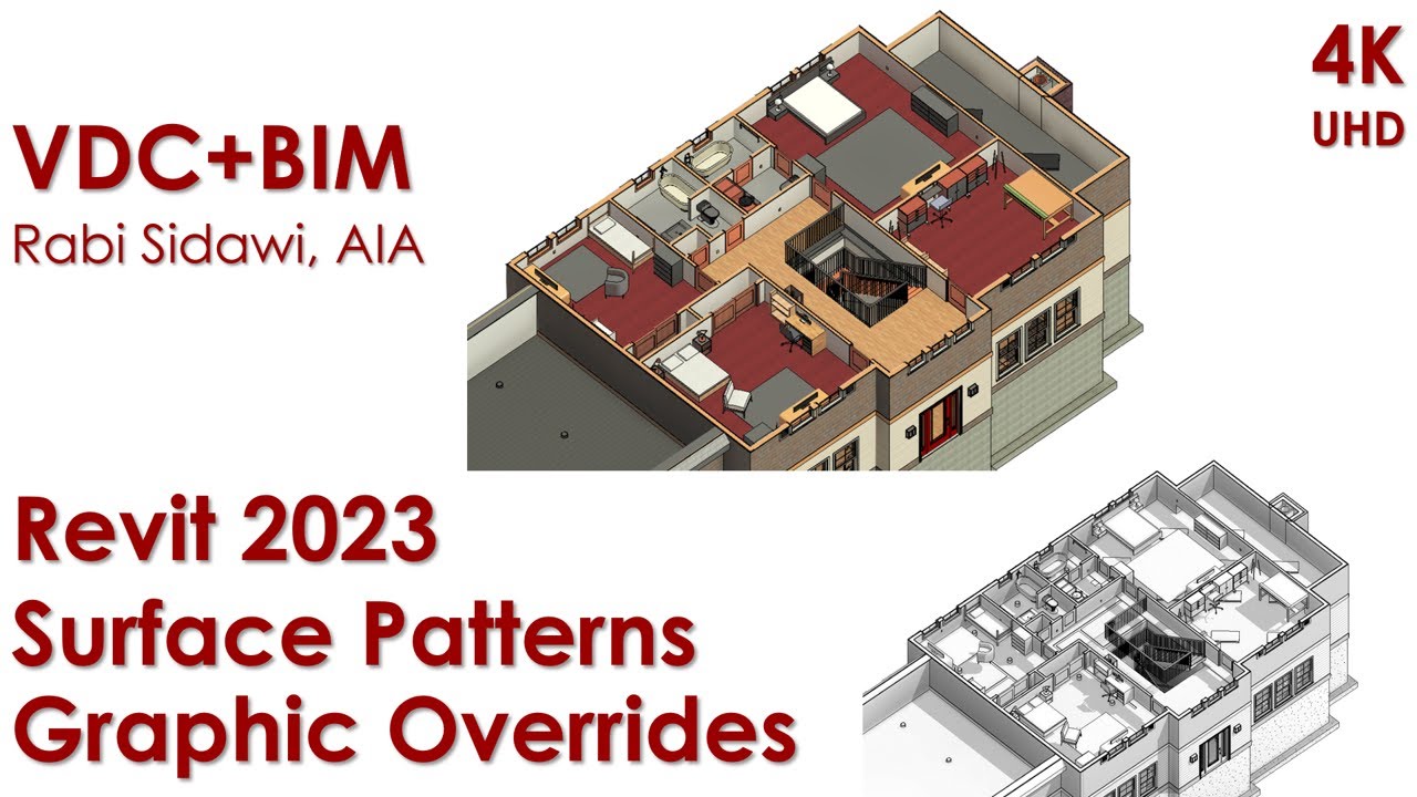Revit 2023 Surface Patterns Graphic Overrides