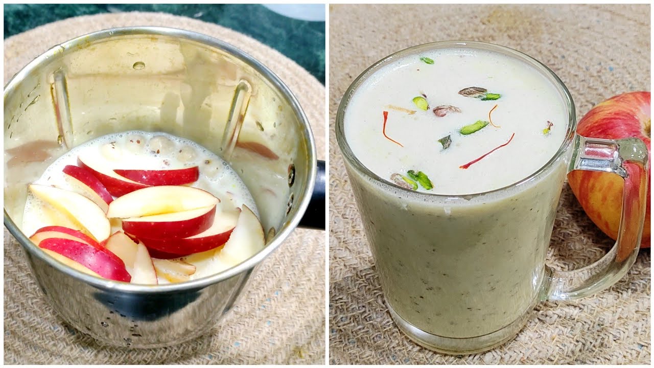 Healthy Apple Smoothie Recipe | Sehri Special Apple Smoothie Recipe | weight loss Smoothie recipe