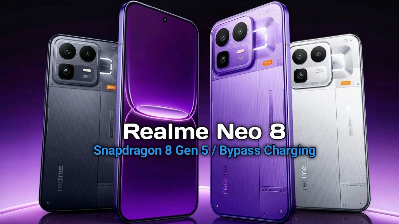 Realme Neo 8, flash Killer calidad Precio , Snapdragon 8 elite / IP68 / 8.000mAh / Luces Led / 