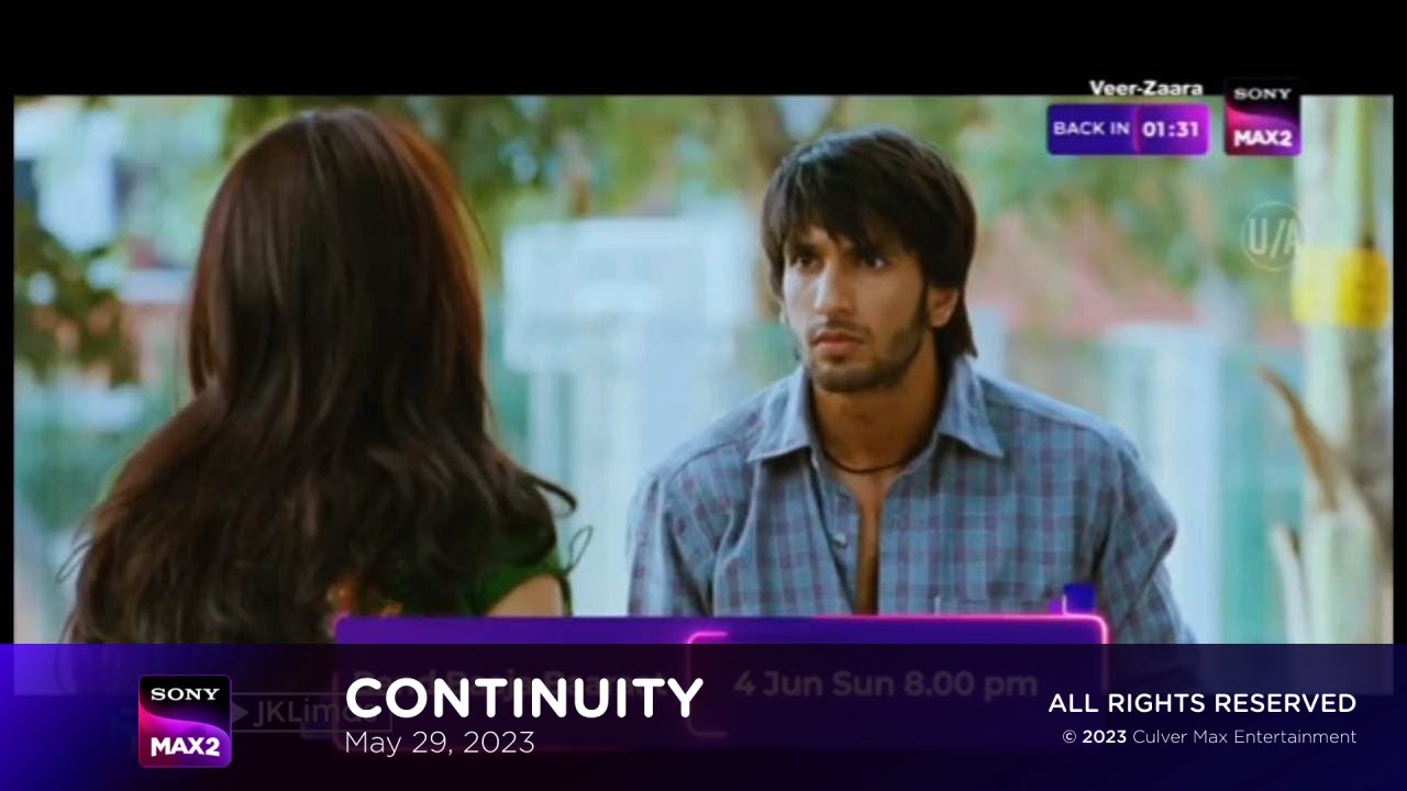 Sony MAX 2 (India) continuity | May 29, 2023