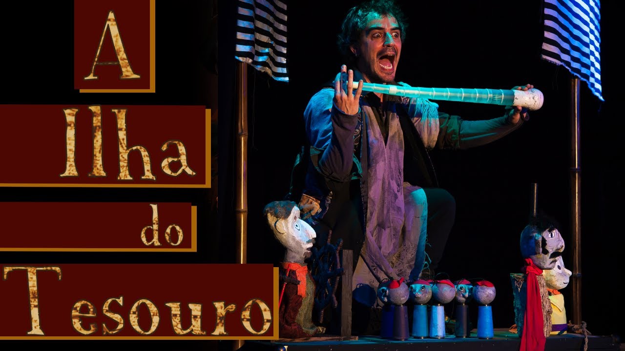 Teatro de Bonecos: A Ilha do Tesouro - completo ( teatro infantil )