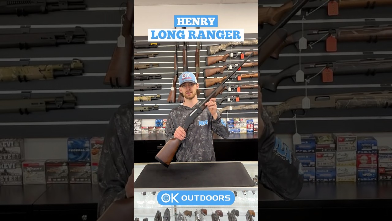 The Henry Long Ranger is chambered in 6.5 Creedmoor with Skinner Picatinny Scope Mounts! #hunting