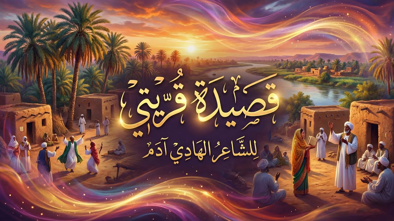 قريتي.. لوحة الحياة في شعر الهادي آدم