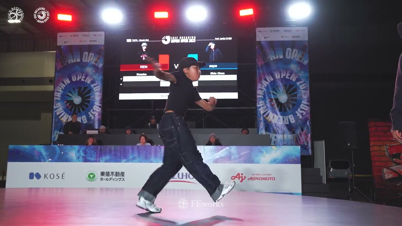 【3rd place match】REN vs aspe │ JDSF BREAKING JAPAN OPEN 2025 OPEN JUNIOR BGRIL │ FEworks