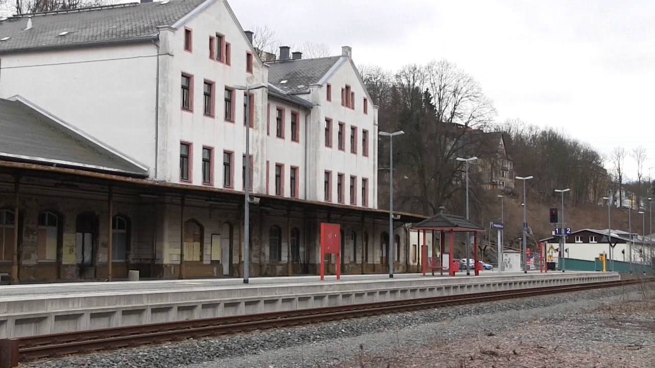 Der Unterer Bahnhof von Annaberg-Buchholz