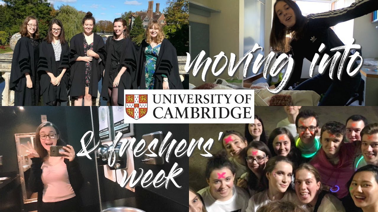 MOVING INTO THE UNIVERSITY OF CAMBRIDGE // FIRST YEAR FRESHERS' WEEK VLOG 2018