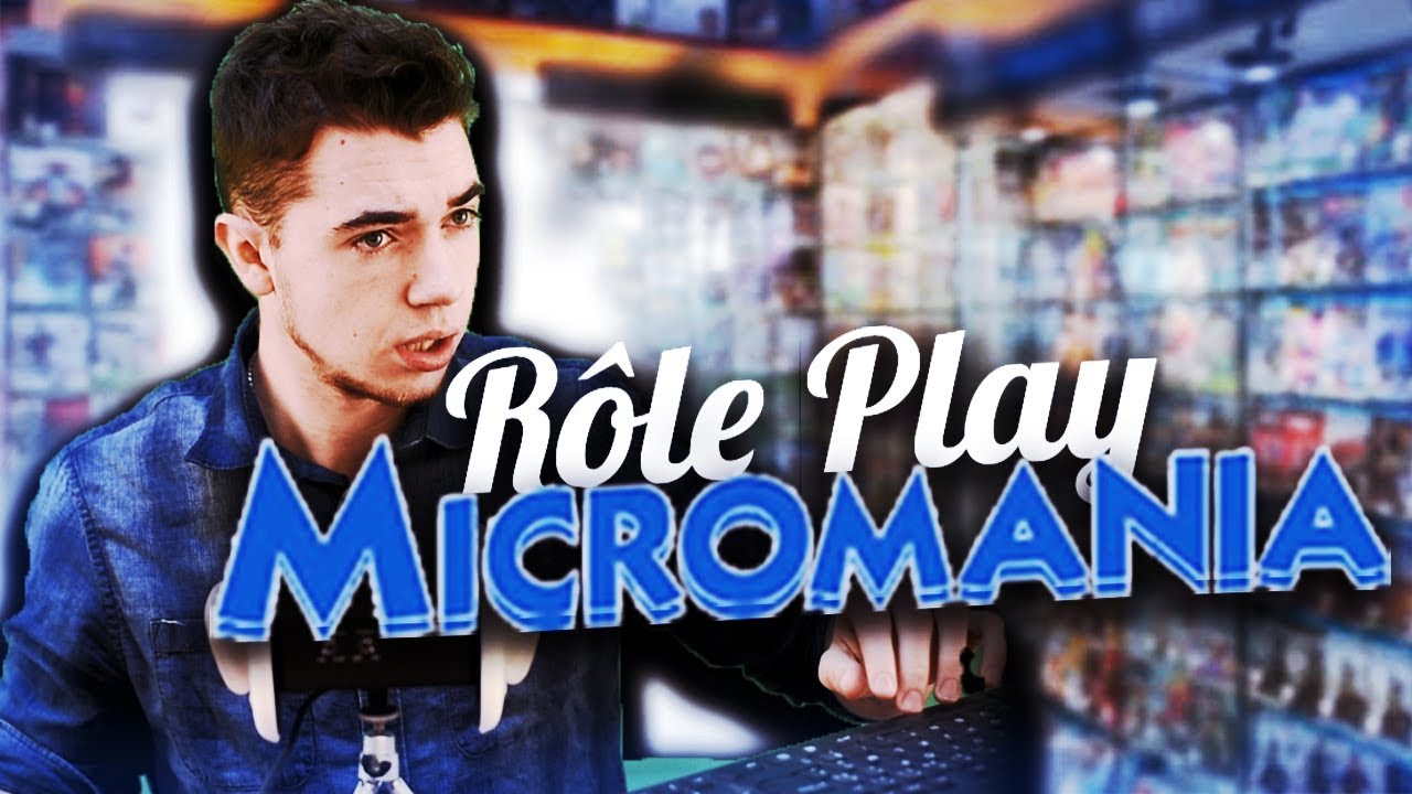 🎮 ASMR : Rôle Play MICROMANIA ( Jeux de Rôle ) jeux vidéo 🎮