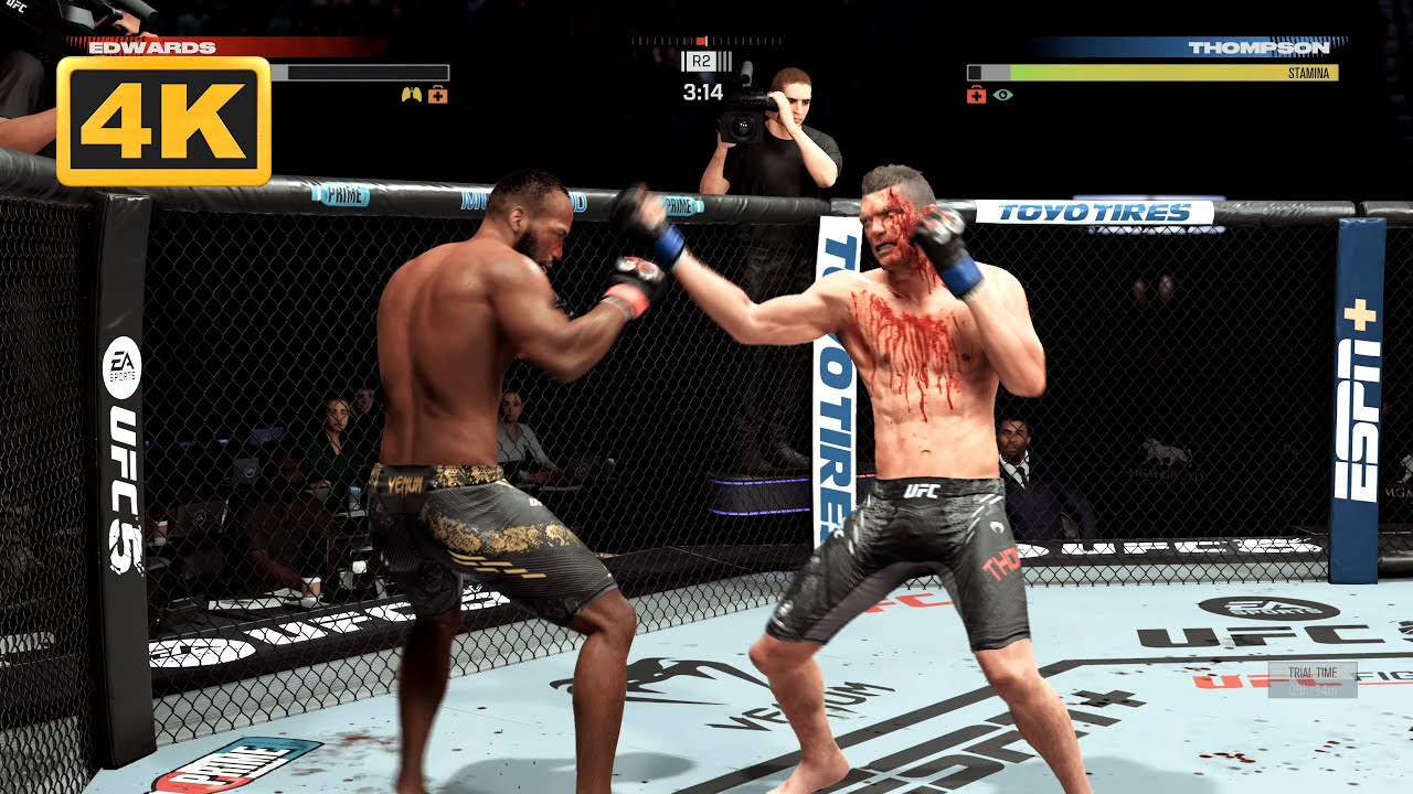 Геймплей UFC 5 Xbox Series X 4K