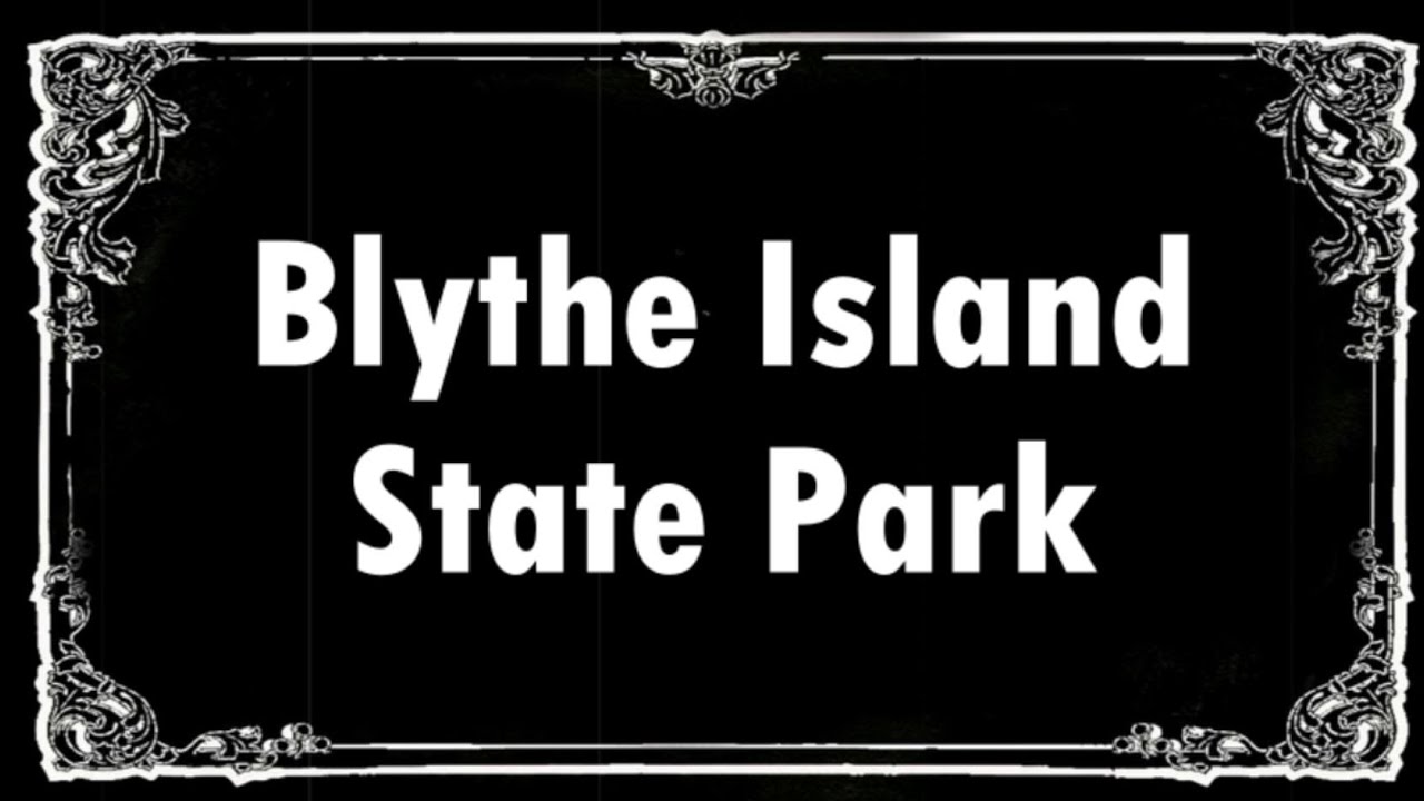 Georgia's Parks of the Past #32: Blythe Island State Park
