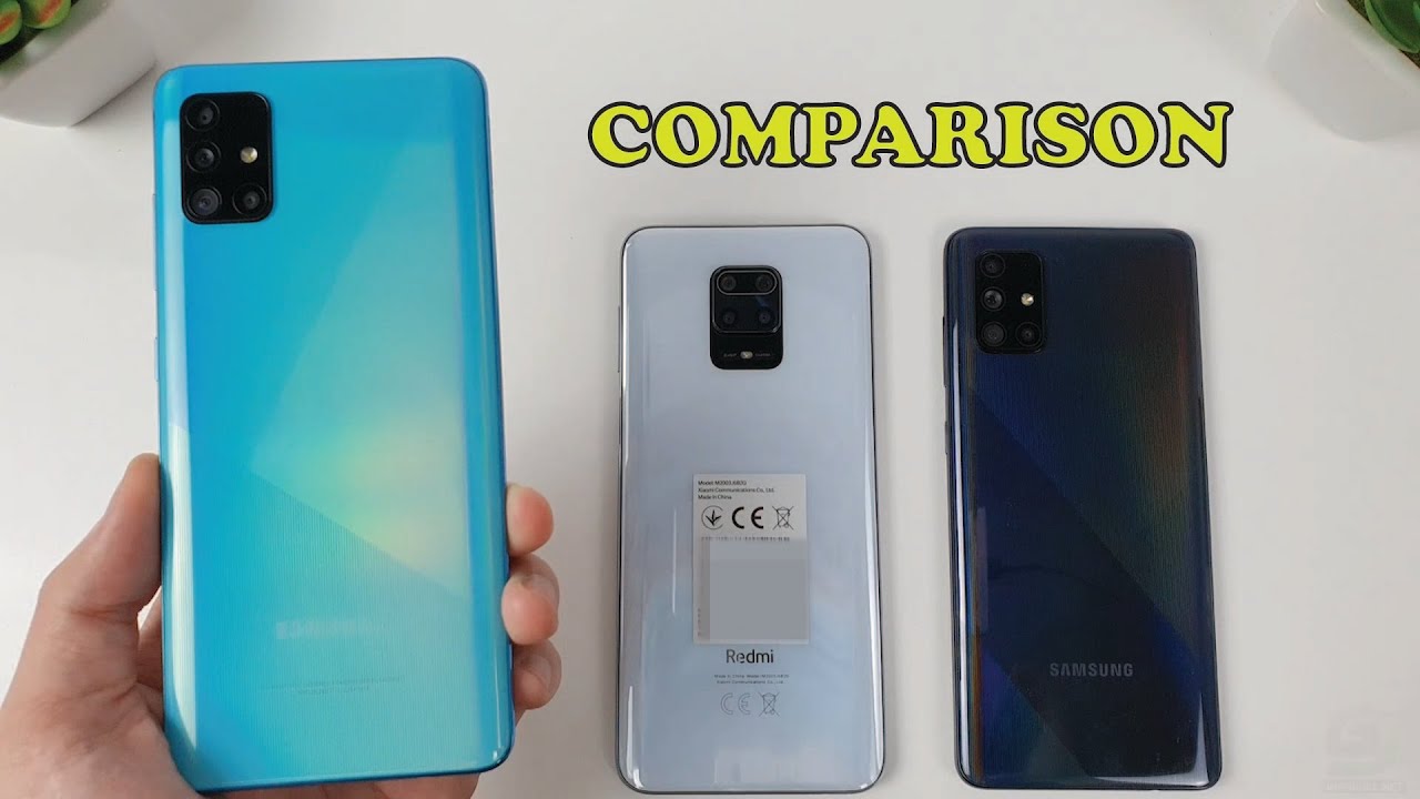 Redmi Note 9 Pro vs Samsung A71 vs Samsung A51 | Speedtest & Camera Comparison