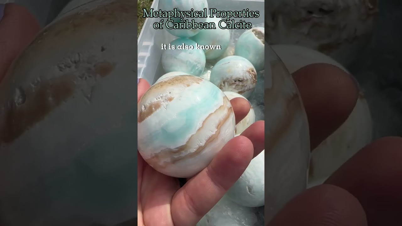 Metaphysical Properties of Caribbean Calcite!!! #crystals #metaphysical #gemstone