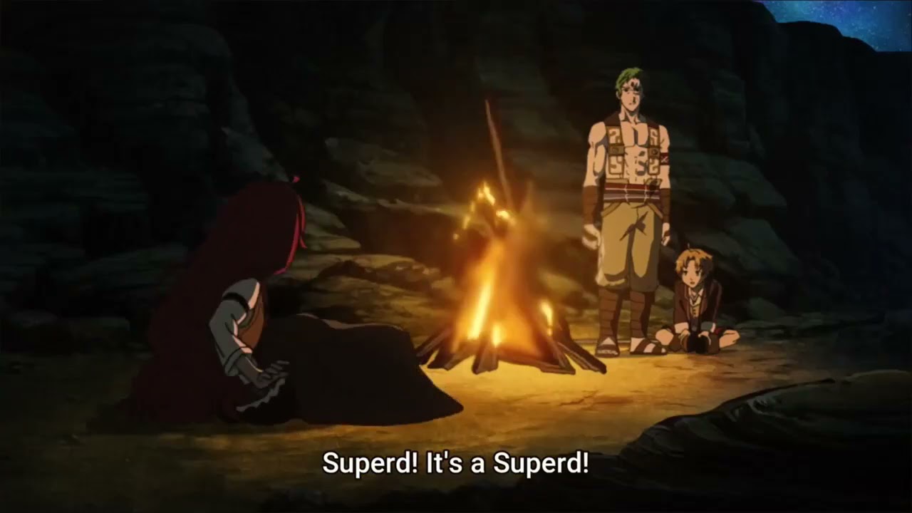 Eris is scared of Superd