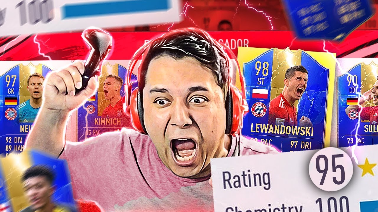 TOTS INSANOS BUNDESLIGA!! VEIO DRAFT 195?! FIFA 19 FUT DRAFT!! 🏆💥