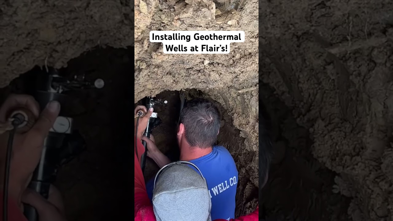 Installing Geothermal Wells at Flair&rsquo;s House! #construction