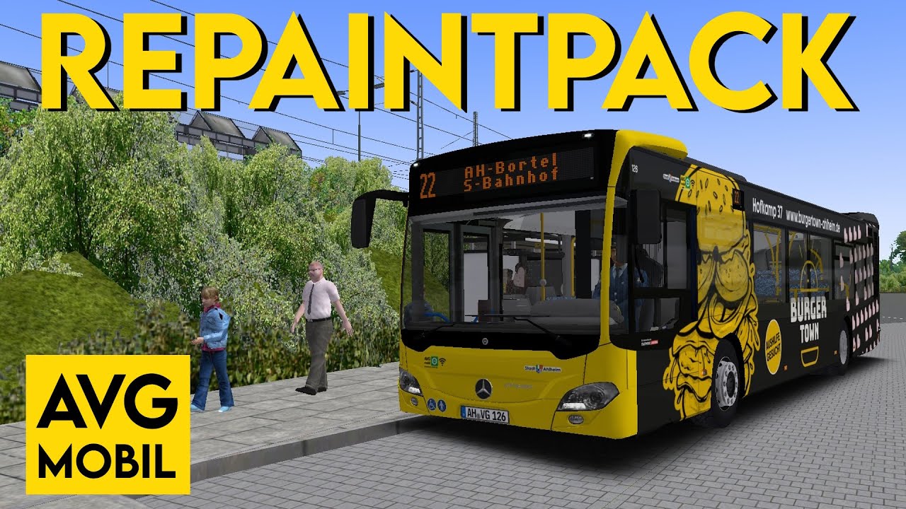 Bunte Busse für Ahlheim - ALU Repaintpack | Let's Play OMSI 2 #215