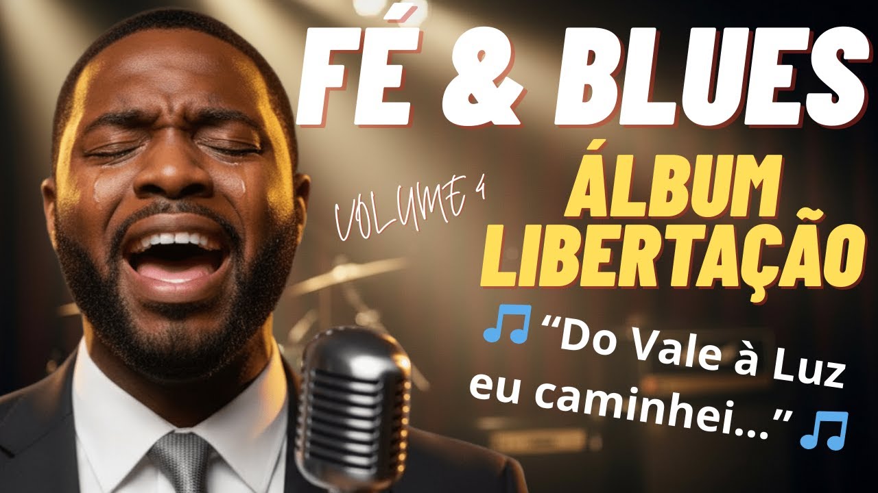 ÁLBUM LIBERTAÇÃO (Vol  4 )– Blues Gospel Cristão  Fé & Blues Brasil