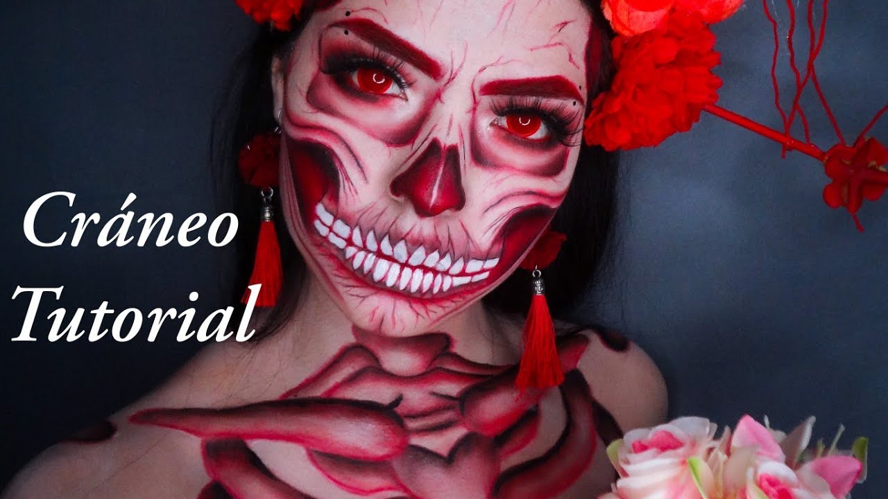 MAQUILLAJE DÍA DE MUERTOS | TUTORIAL | CATRINA - CRÁNEO | IXCHEL AGUILAR