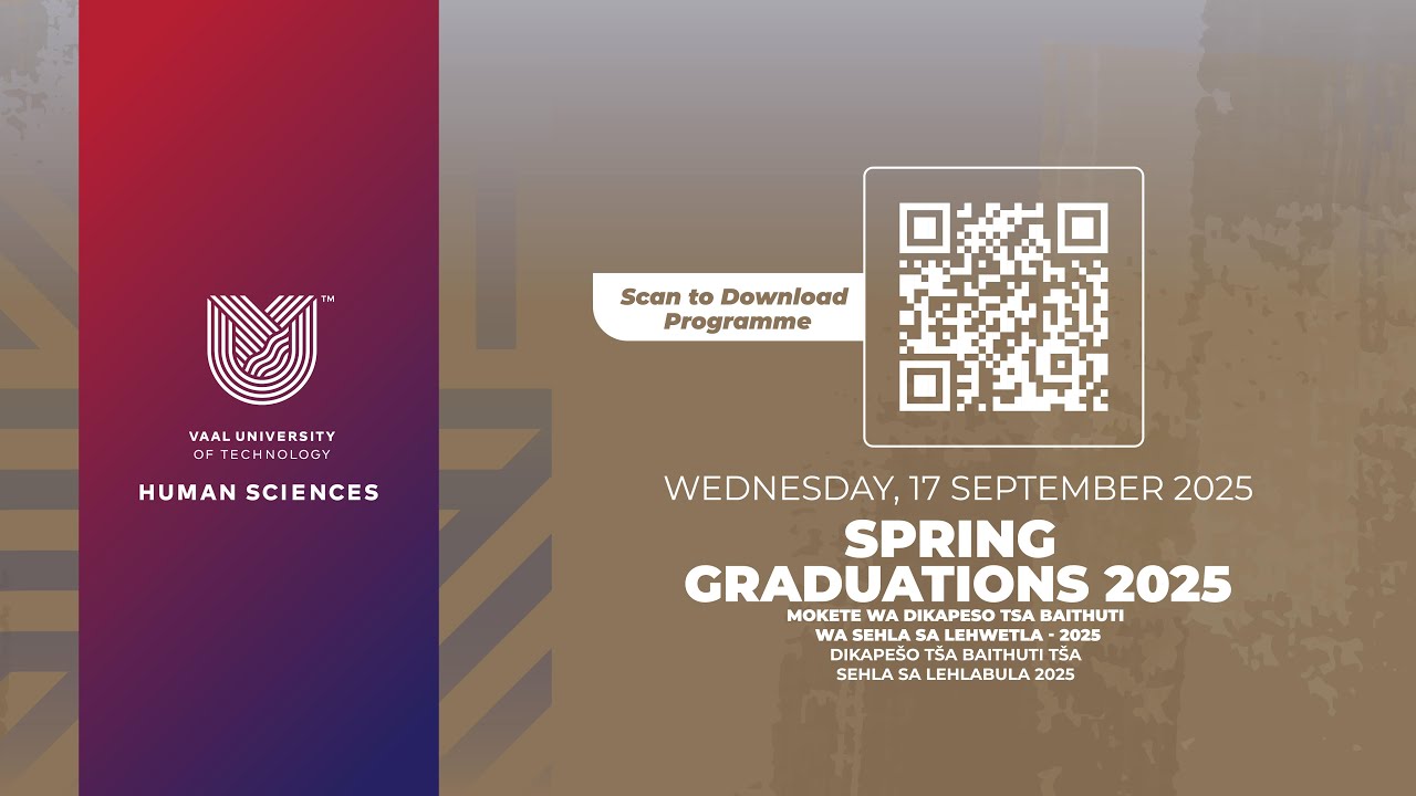 🎓 Wednesday, 17 September 2025 | VUT Graduation 2025 | Human Sciences | Morning Session