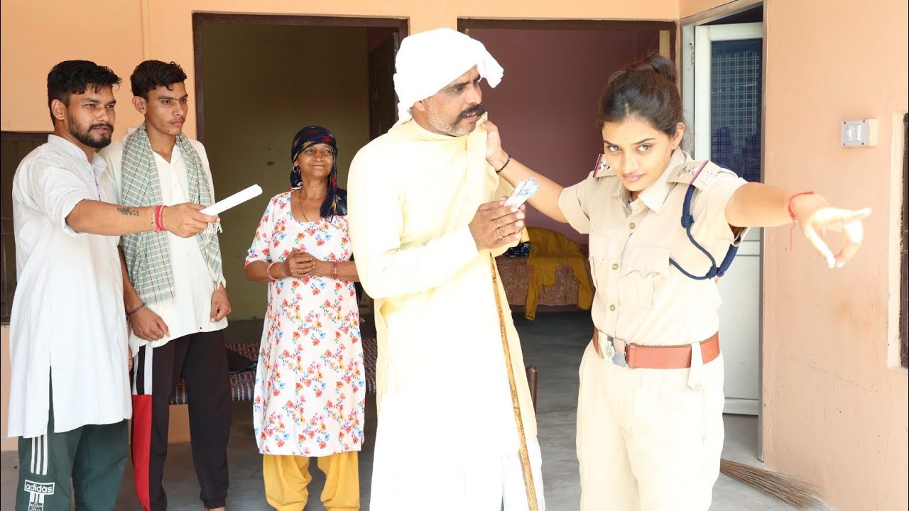 गरीब मजदूर की बहन बनी पुलिस अधीक्षक सच्ची घटना पर आधारित हरियाणवी पारिवारिक नाटक