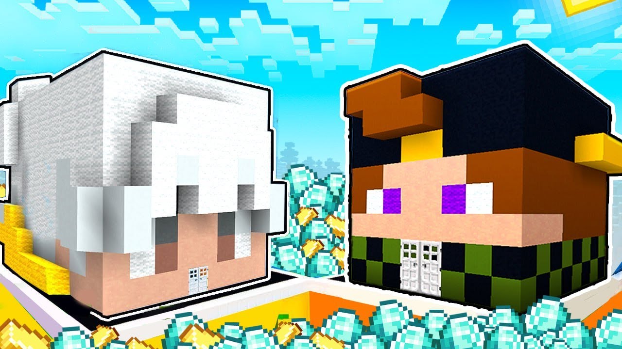 Casa MILIONARIA di Zeyxon vs Marcy in Minecraft