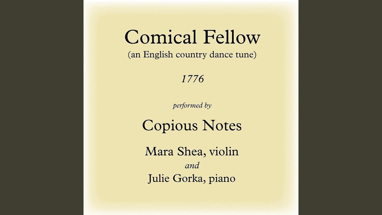 Comical Fellow (English Country Dance)