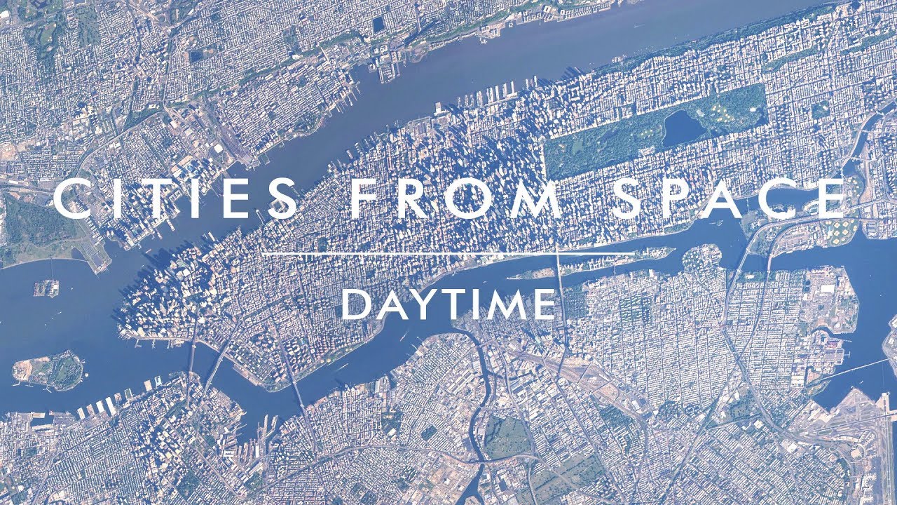 Top 50 | Cities from Space | Part 2 - Day | Space Reloaded