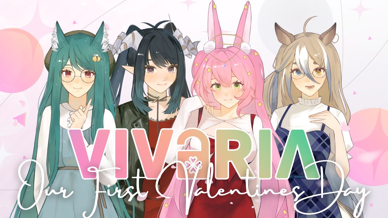 Spend Valentine&rsquo;s Day with VIVARIA Vtubers 【VIVARIA Virtual】