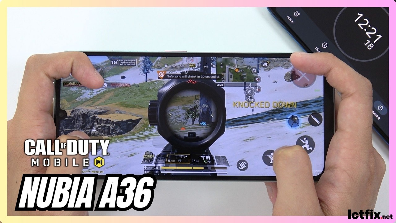 NUBIA A36 Call of Duty Mobile Gaming Test | CODM | Unisoc T7200