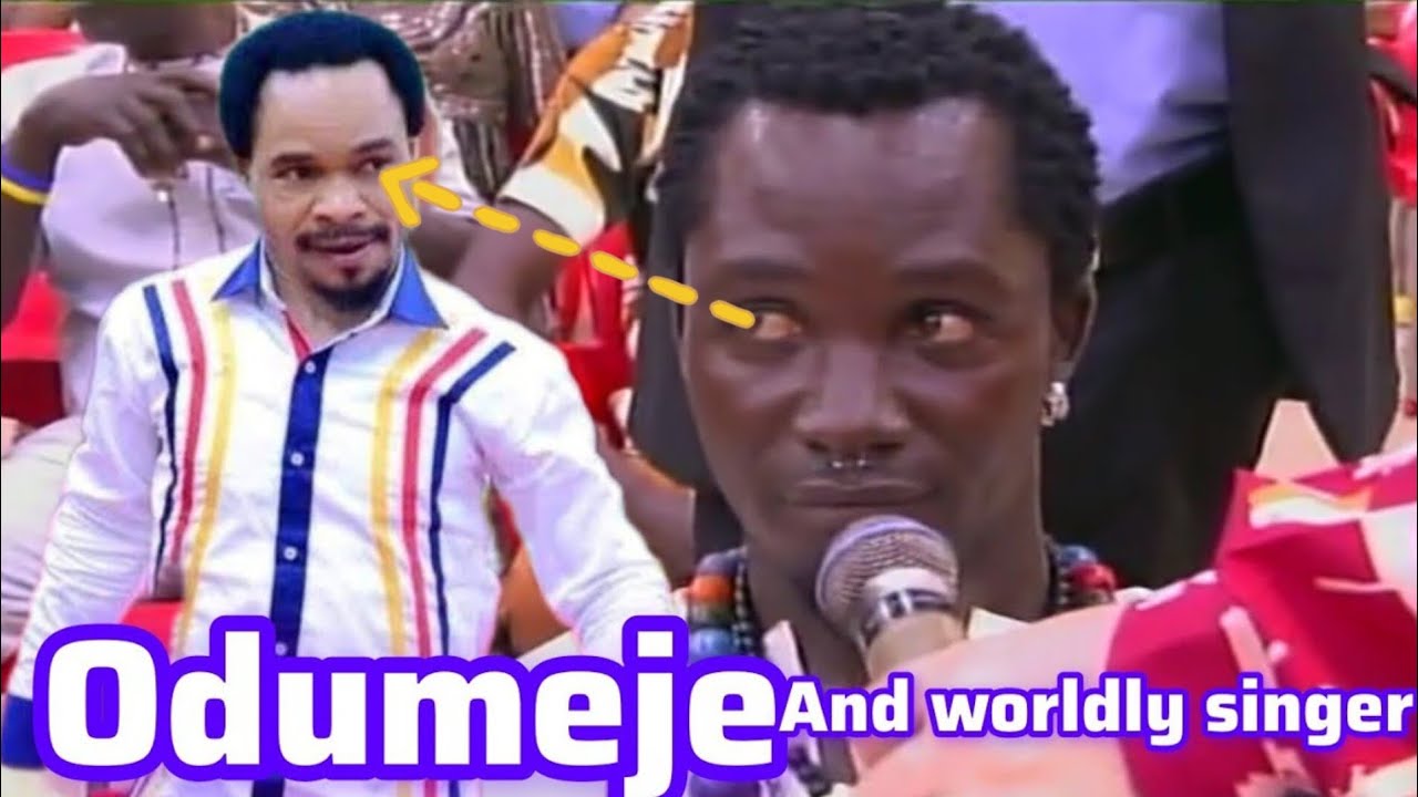 Odumeje, the indaboski himself finally met with a worldly singer. Just watch the video now!