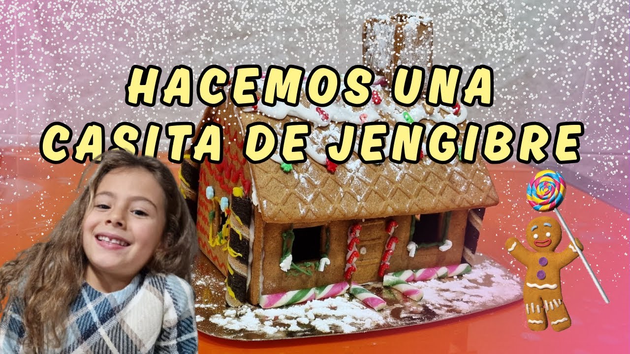🎅🏠 Papá Noel nos trae una CASITA DE JENGIBRE | Yanishow
