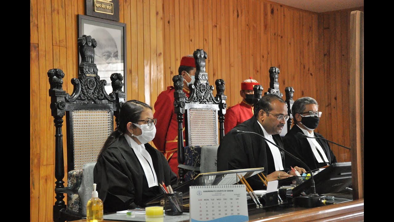 Farewell of Hon'ble Mr. Justice Jitendra Kumar Maheshwari, The Chief Justice,High Court of Sikkim