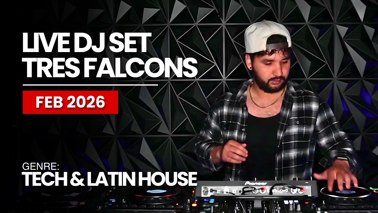 DJ Tres Falcons - Live DJ Set @ Soundworks | Minimal Tech & Latin House | Feb 2026