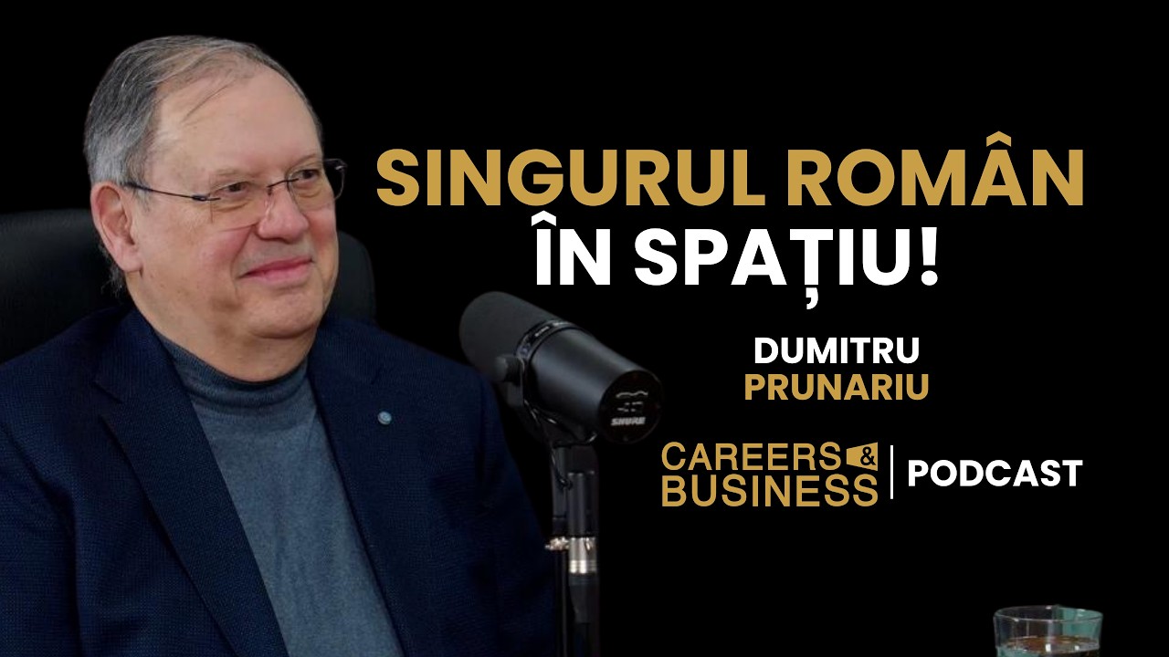 Dumitru Prunariu | Primul român în spațiu: cum se vede Pământul de acolo | C&B #3