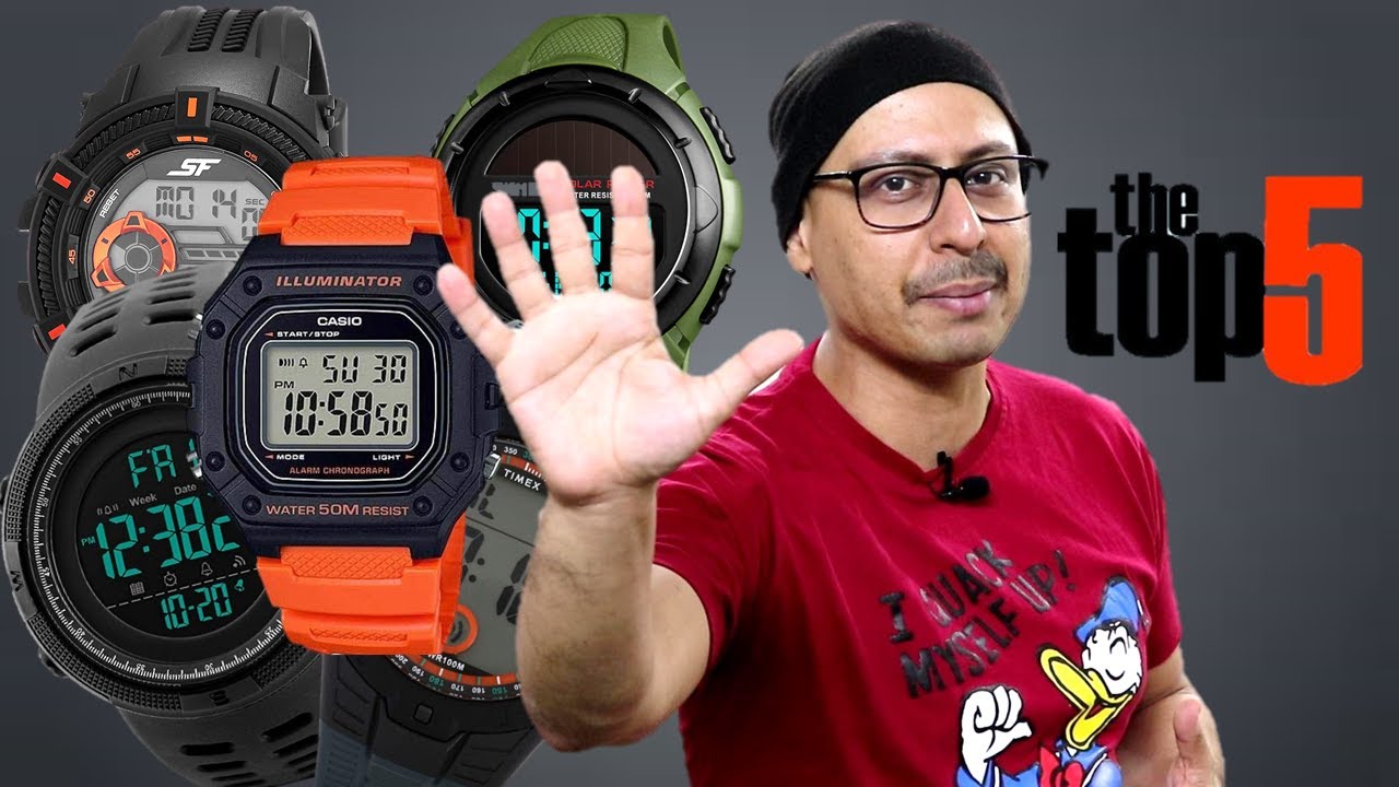 Top 5 Sports Watches Under 1000 (Hindi) 🔥