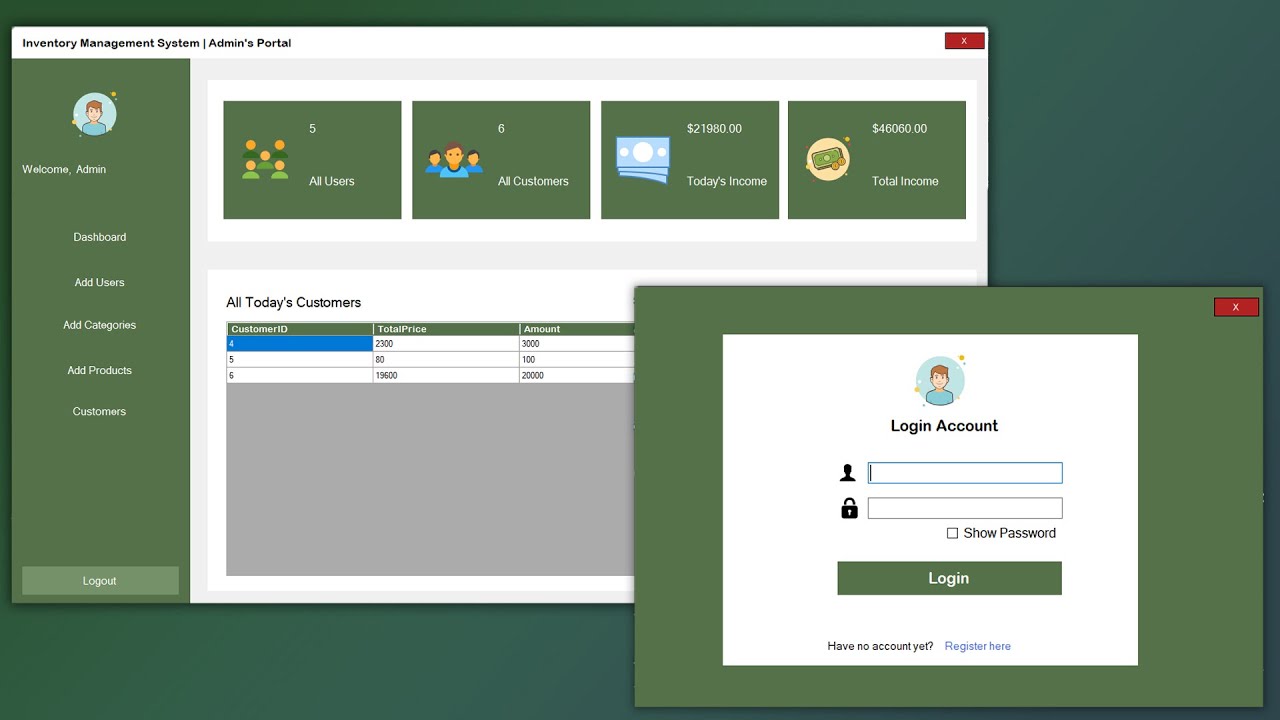 C# Project - Inventory Management System with Video Tutorials